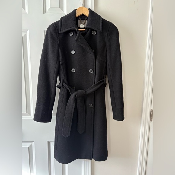 J. Crew Nello Gori Stadium Cloth Wool Trench Coat - Picture 3 of 11